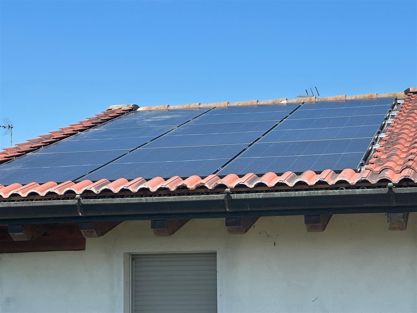 Impianto fotovoltaico su tetto