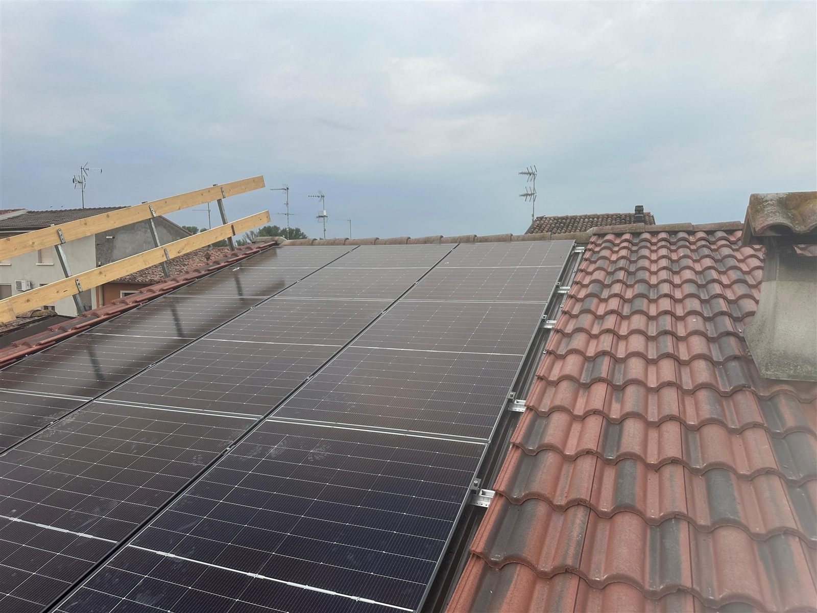 Pannelli fotovoltaici installati
